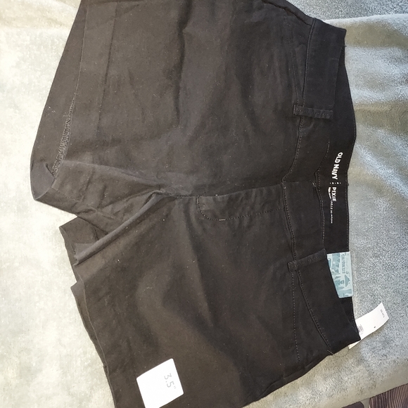 Brand New Black Old Navy Shorts Size 8 - Picture 3 of 4